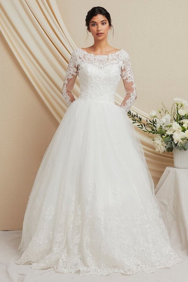 princess polly baby blue dress Bella E La Bestia Bridal main image 0